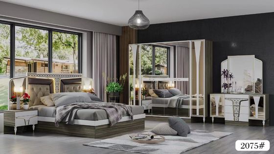 Optionales Farbkönig Size Bedroom Sets Stück Clearanc ODM-natürlicher Größe