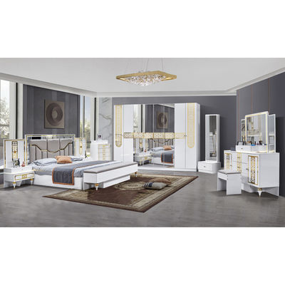 Hochwertiges Großhandel Holzrahmen Doppelbett Meisterzimmer Königsgroß Holz Moderner Luxus Vollschlafzimmer Set Möbel