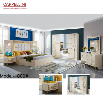 Täfelungs-Schlafzimmer-Sätze Soem-ODM Haupthotel Cabrini weißes