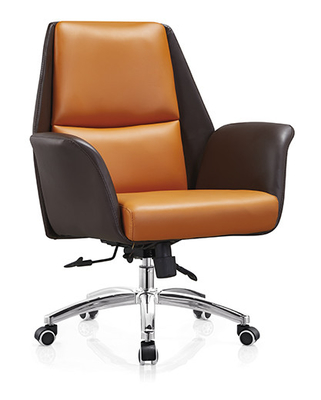 2,0 bequemer lederner ergonomischer Stuhl BIFMA-Standardbasis Cappellini für Büro