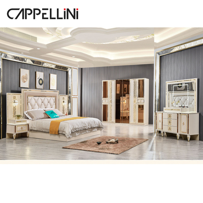 Stellten türkische Schlafzimmer-Möbel Cabrini dauerhafte moderne Schlafzimmer-Möbel MDF ein