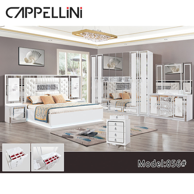 Stellten türkische Schlafzimmer-Möbel Cabrini dauerhafte moderne Schlafzimmer-Möbel MDF ein