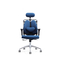 Lederne moderne ergonomische Stuhl-Aluminiumlegierungs-Basis-faltende Büro-Stühle PUs