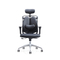 lederner ergonomischer Stuhl-Schwenker des Back Office-3D justierbar mit Schemel-Sattel