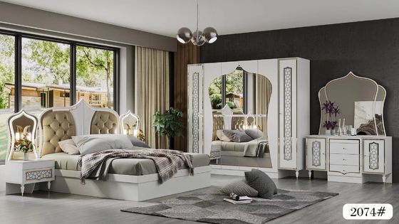 Optionales Farbkönig Size Bedroom Sets Stück Clearanc ODM-natürlicher Größe