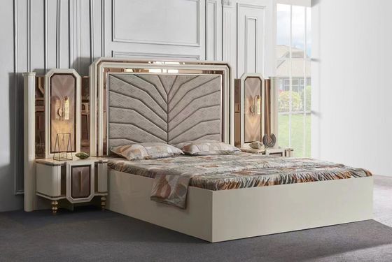 Materieller moderner Entwurf Ashley Little Decor Bedroom Sets-Möbel-Holz MDF-PUs