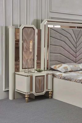 Materieller moderner Entwurf Ashley Little Decor Bedroom Sets-Möbel-Holz MDF-PUs