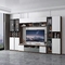 Dauerhafter MDF-hölzerner Fernsehkabinett-Stand-moderne Wohnzimmer-Möbel