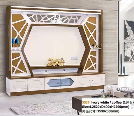 Schwarzer Schrank Lift-Up-TV-Schrank Automatisches Lift-Ende Weißer versteckter Pop-Up-TV-Schrank