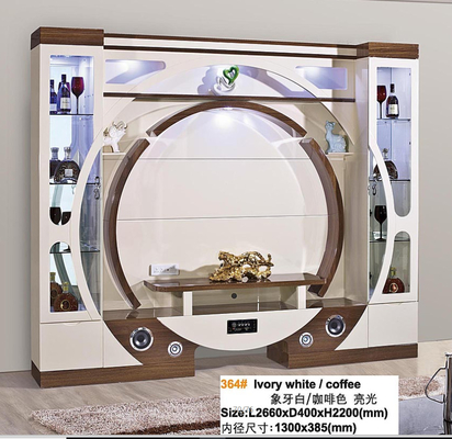 Schwarzer Schrank Lift-Up-TV-Schrank Automatisches Lift-Ende Weißer versteckter Pop-Up-TV-Schrank