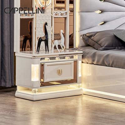 Luxus Royal Modern Holzrahmen Doppel King Size Bett Leder Kopfteil Zuhause Klassiker Königin Holz Vollzimmermöbel