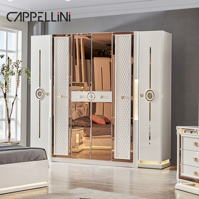 Luxus Royal Modern Holzrahmen Doppel King Size Bett Leder Kopfteil Zuhause Klassiker Königin Holz Vollzimmermöbel