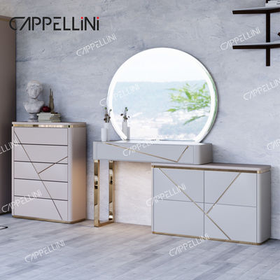 Einfaches Zuhause Doppelholzrahmen Leder Königsschlaf Modern Luxus Holz Full Queen Size Schlafzimmermöbel Set