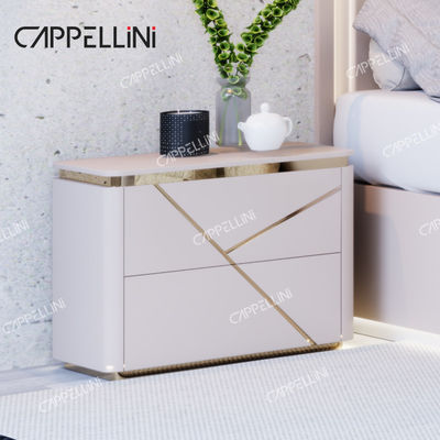 Einfaches Zuhause Doppelholzrahmen Leder Königsschlaf Modern Luxus Holz Full Queen Size Schlafzimmermöbel Set