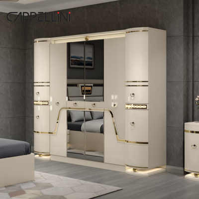 Zeitgenössische Klassiker Kingsize Lederbett Set Doppel Queen Royal Luxus Moderne Holz Mdf Vollzimmer Sets Möbel