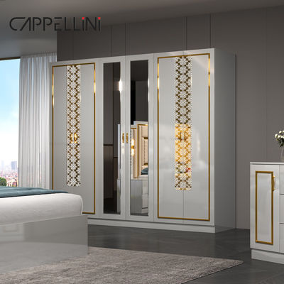 Zuhause Meisterzimmer Doppelleder Kingsize Bett Großhandel Billig Modern Luxus Königin Holz Mdf Vollzimmermöbel Set