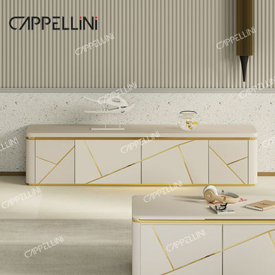 Modernes Design Holz Wohnzimmer Fernsehschrank Aufbewahrung Wohnmöbel Luxus Stil Holz MDF Fernsehständer
