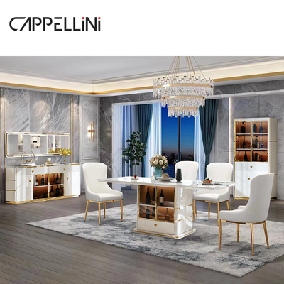 Nordic Moderne weiße Holz TV Schrank Aufbewahrung Wohnzimmer Möbel Luxus Holz TV-Stand Mit Kaffeetisch Set