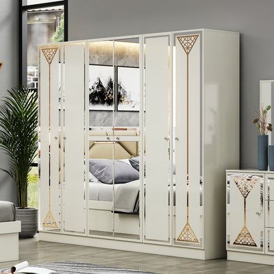 Neues Design Großhandel Holz Doppelbettzimmer Set Luxus Haus Holzrahmen Billig King Size Moderne Möbel Schlafzimmer Sets