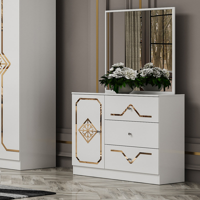 Foshan Großhandel Billig Luxus Doppel King Size Schlafzimmer Set Modernes Zuhause Vollständiges Holzrahmen Schlafzimmer Set Möbel