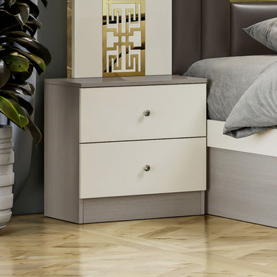 Zeitgenössische einfache Holzrahmen-Königgröße Schlafzimmer Hauptraum komplettes Doppelzimmer Luxus modernes Schlafzimmermöbel-Set