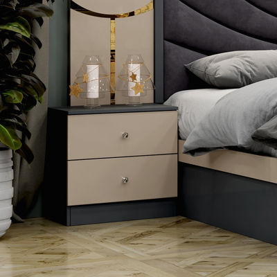 Großhandel Billig Luxus Holzrahmen Doppel King Size Bett Set Modernes Zuhause Türkisches Holz MDF Vollzimmer Set Möbel