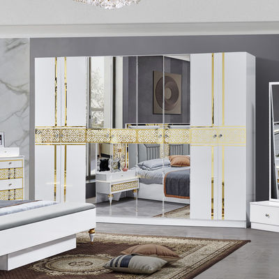 Großhandel Französisch Haus Holzrahmen Meisterzimmer Doppelbettzimmer Set Moderne Holz Kingsize Luxus Schlafzimmermöbel