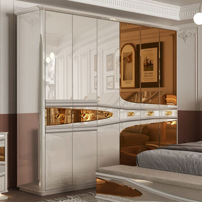 Großhandel Moderne Komplett Luxus Schlafzimmer Sets Holz Doppelbett Zimmer Türkisch Königlich Holzrahmen Volles Haus Schlafzimmer Möbel Set