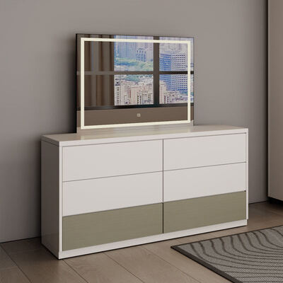 Kingsize Komplett Schlafzimmer aus klassischem Holz mit Lagerung, gemütlicher minimalistischer Luxus moderner Schlafzimmermöbel