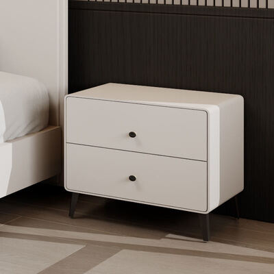 Premium King Size Holz Schlafzimmer Set mit Lagerung, bietet ein gemütliches minimalistisches Ambiente für das komplette Luxus-moderne Schlafzimmer