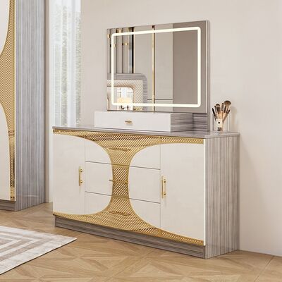 Foshan Großhandel Billig türkisches Schlafzimmer Set König Größe Schlafzimmerrahmen Luxus Heimzimmer Suite Holz modernes Schlafzimmer Möbel Set