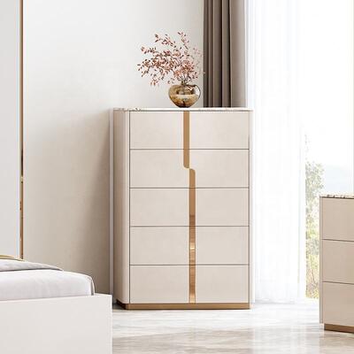 Neues Design Luxus-Königgröße-Bett Doppelzimmer modernes Schlafzimmermöbel-Set Holz-Schlafzimmer-Sets mit Ankleide-Tisch Schubladen