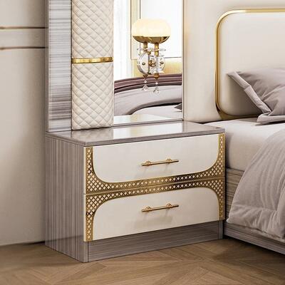 Foshan Großhandel Billig türkisches Schlafzimmer Set König Größe Schlafzimmerrahmen Luxus Heimzimmer Suite Holz modernes Schlafzimmer Möbel Set