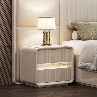 Großhandel zeitgenössische Schlafzimmermöbel-Set Home Master Room Hotel Apartment Holzrahmen King Size Moderne Luxus-Schlafzimmer-Sets