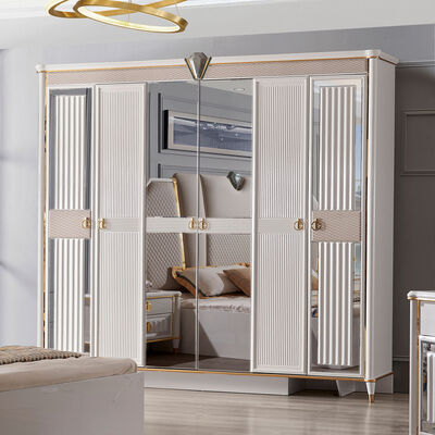 Moderne Samtdeckel Kopfbedeckung Zimmer Holz King Size Sets Bett Möbel Königin Betten Voll Schrank Schlafzimmer Set