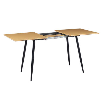 Billig Großhandel Minimalistischer Klapptisch Esstisch Esszimmer Möbel Haus Küche Holz Modernes Ausdehnbares Esstisch