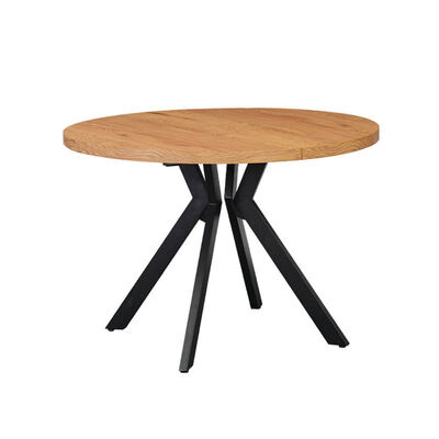 Nordic Modern Ausdehnbares Esstisch Klappbares Holztopf Esstischmöbel Minimalistisch Massivholz Klapptisch Set