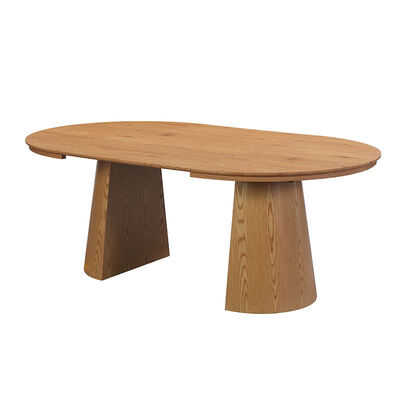 Minimalistischer runder ausdehnbarer Esstisch Holz-Esstischmöbel Klappmöbel Platz sparen zu Hause Modern Klapptisch