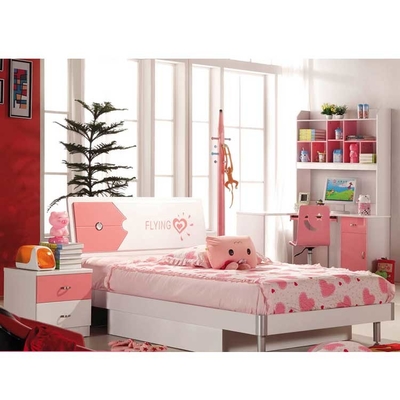 Cabrini-Kinderschlafzimmer-Satz-rosa Kinderschlafzimmer-Möbel 836