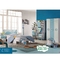 Verschmutzende hellblaue Kinderschlafzimmer-Satz-Antiisolierung