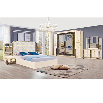 Schlafzimmer-Satz-helle Luxusart Soem-ODM Cabrini fantastische hölzerne