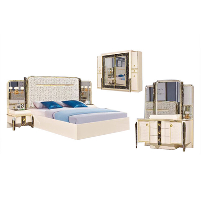 Schlafzimmer-Satz-helle Luxusart Soem-ODM Cabrini fantastische hölzerne