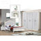 Art-Schlafzimmer-Möbel MDF-PUs stellen wirkliche hölzerne europäische 2000mm ein