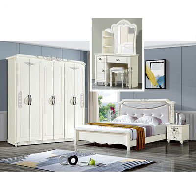 Cabrini unbedeutende Tür-Garderoben-amerikanische Studio-Möbel des Schlafzimmer-Satz-6