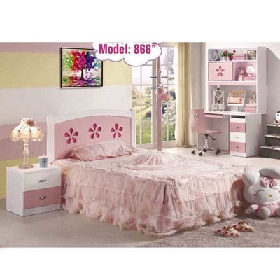 Kinderschlafzimmer-Satz-rosa Disney-Prinzessin Kids Furniture Cabrini hölzerne