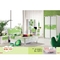Soem-PU-Kinderschlafzimmer-Satz-weißer grüner Möbel-Satz Cappellini