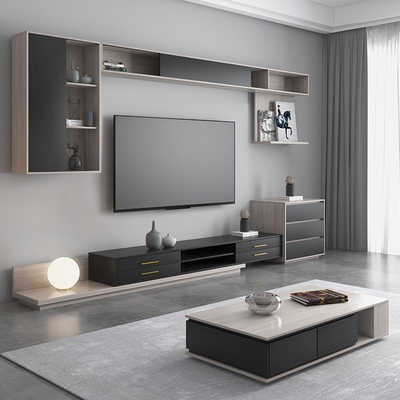 Italienischer festes Holz Wohnzimmer Cabrini Fernsehmarmorierungstand 120cm