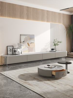 Italienischer festes Holz Wohnzimmer Cabrini Fernsehmarmorierungstand 120cm